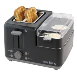 2-Slice Breakfast Station Egg & Muffin Toaster